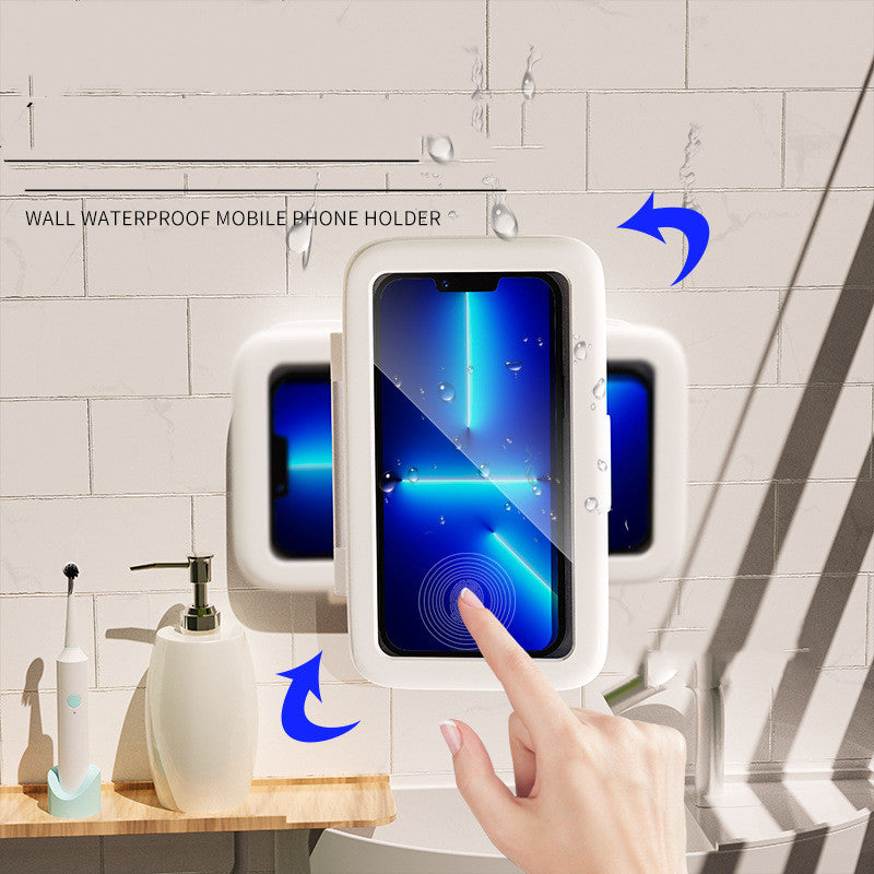 Waterproof Shower Seal Protection Touch Screen Mobile Phone Holder
