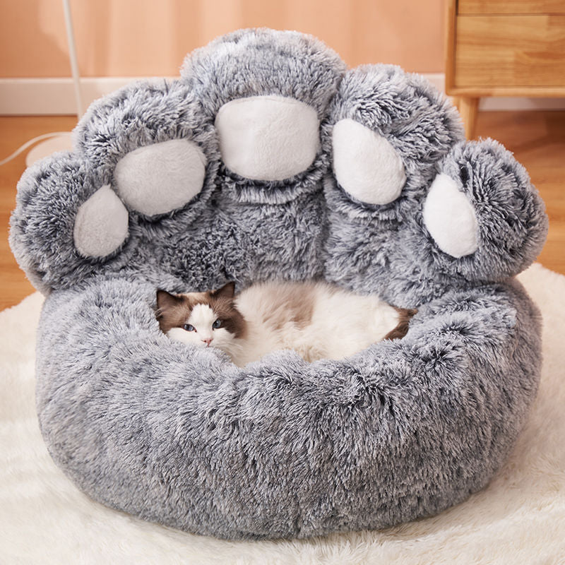 Dog Round Large Plush Bed