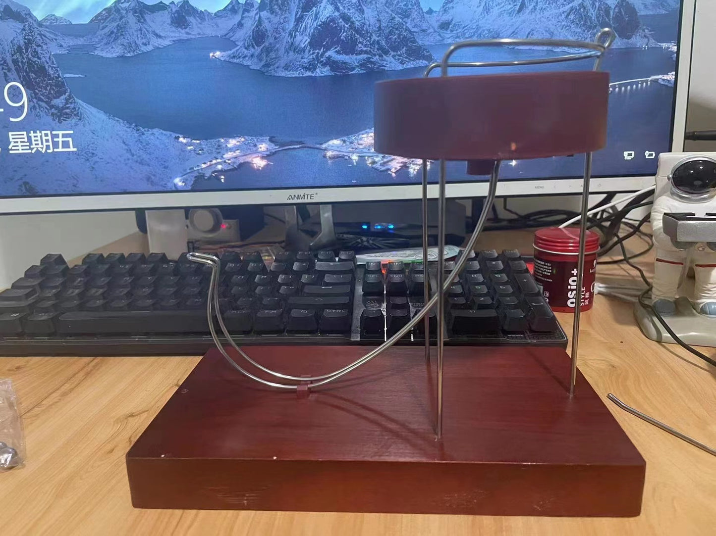 Perpetual Marble Machine Kinetic Art Motion