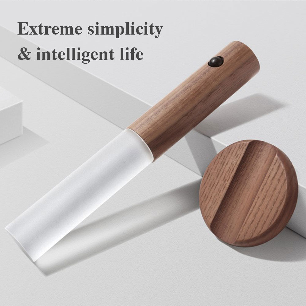 Wireless Auto LED USB Rechargeable Magnetic Wood Sensor Activated Night Light