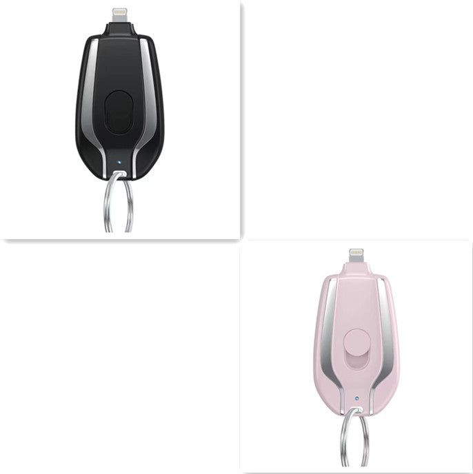 Small Mobile Power Supply Keyring Charging Portable Wireless Bank