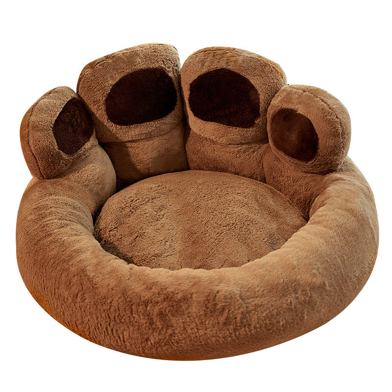 Dog Round Large Plush Bed