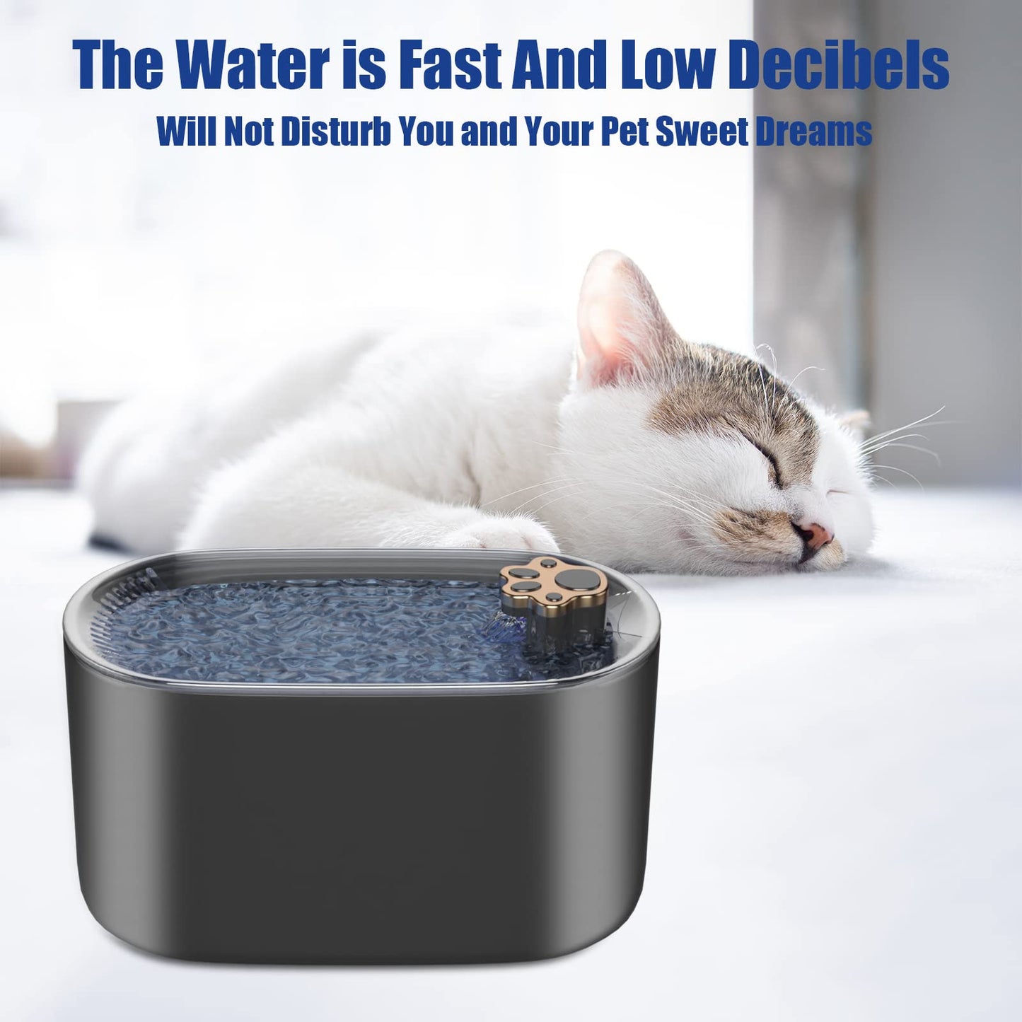 3L Automatic Ultra-Quiet Water Dispenser With LED Light
