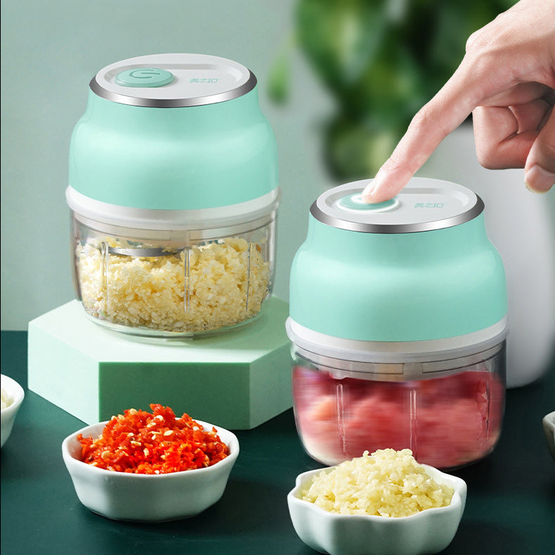 Portable Electric Mini Garlic Cutter/Masher
