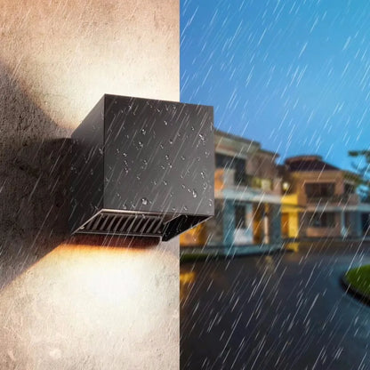 6W 12W Waterproof Surface Mounted LED Wall Light