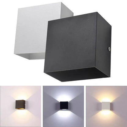 6W 12W Waterproof Surface Mounted LED Wall Light