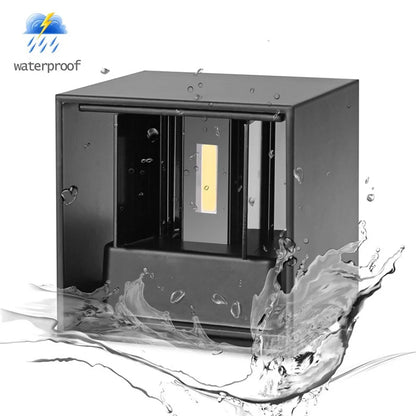 6W 12W Waterproof Surface Mounted LED Wall Light