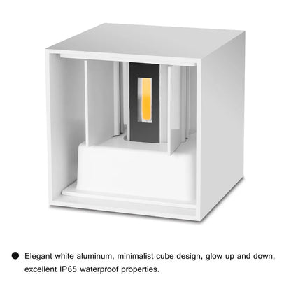 6W 12W Waterproof Surface Mounted LED Wall Light