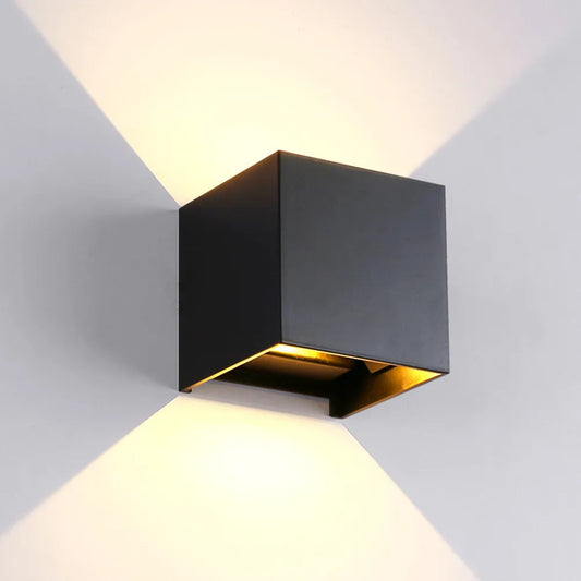 6W 12W Waterproof Surface Mounted LED Wall Light