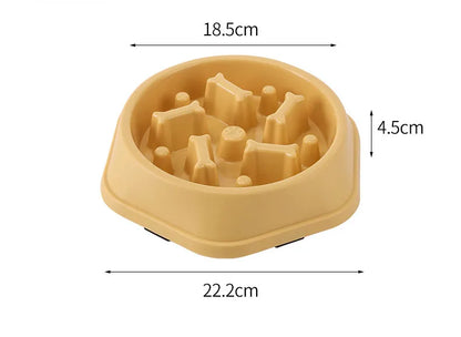 Pet Slow Feeder Food Bowl