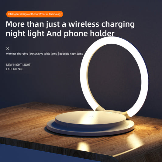 2 In 1 Wireless Charging & LED Small Night Light
