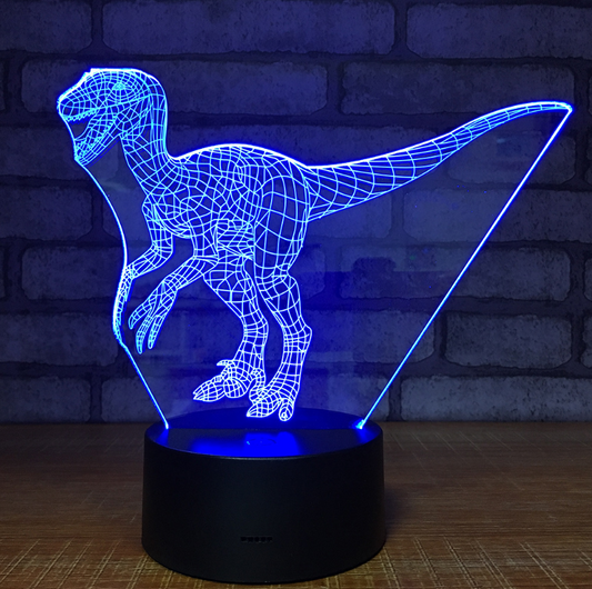 LED Creative Plug-in Cartoon 3D Table Lamp