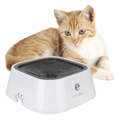 1.5L Anti-Overflow Slow Water Dispenser Pet Water Bowl