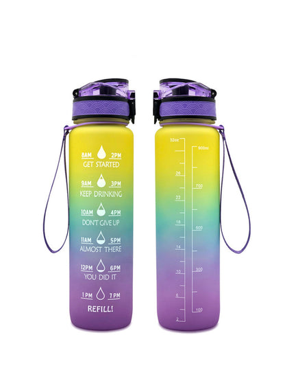 1000ml Transparent Bpa Free Water Bottle