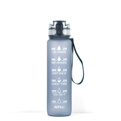 1000ml Transparent Bpa Free Water Bottle
