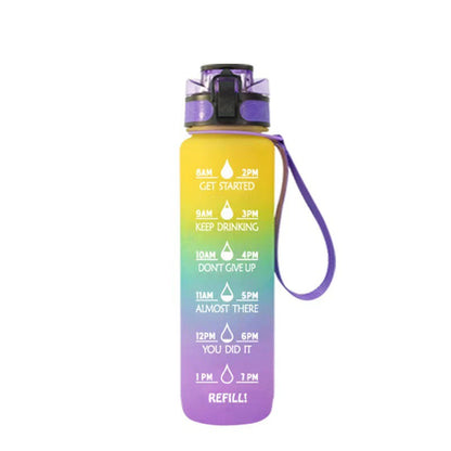 1000ml Transparent Bpa Free Water Bottle