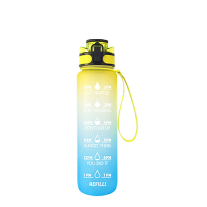 1000ml Transparent Bpa Free Water Bottle