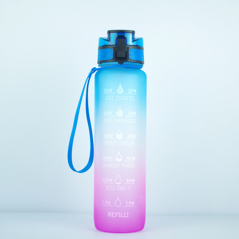 1000ml Transparent Bpa Free Water Bottle